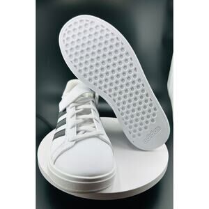 Adidas Grand Court 2.0 EL K Black/White Unisex Shoes GW6521 Sz 3